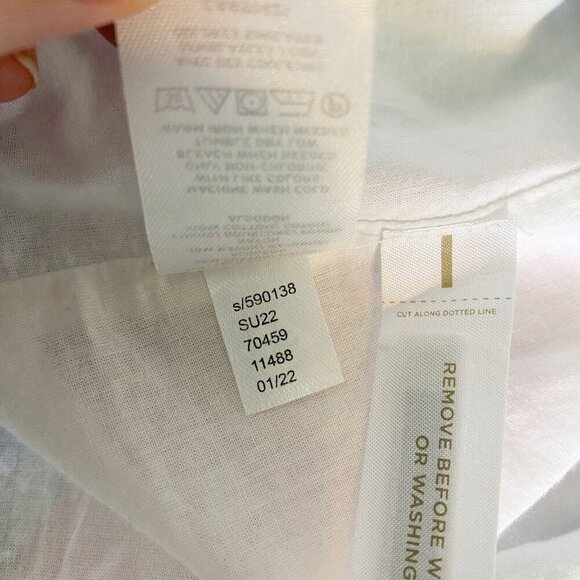 NEW LOFT Palm Double Strap Midi Dress 12 Blue Green Pink Multi Floral 590138 - Picture 12 of 13